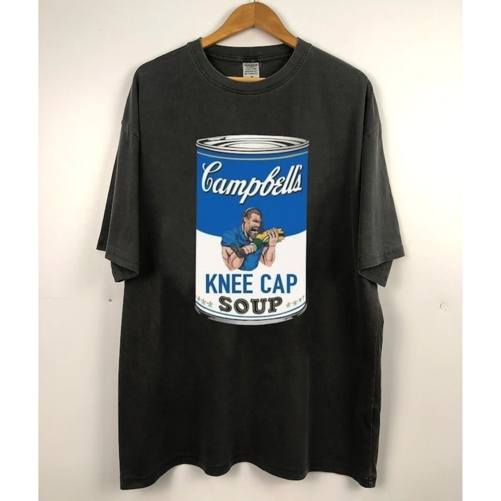 Detroit Lions Dan Campbells Kneecap Soup Graphic Tshirt